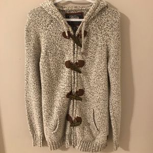 ROOTS TOGGLE ZIP SWEATER